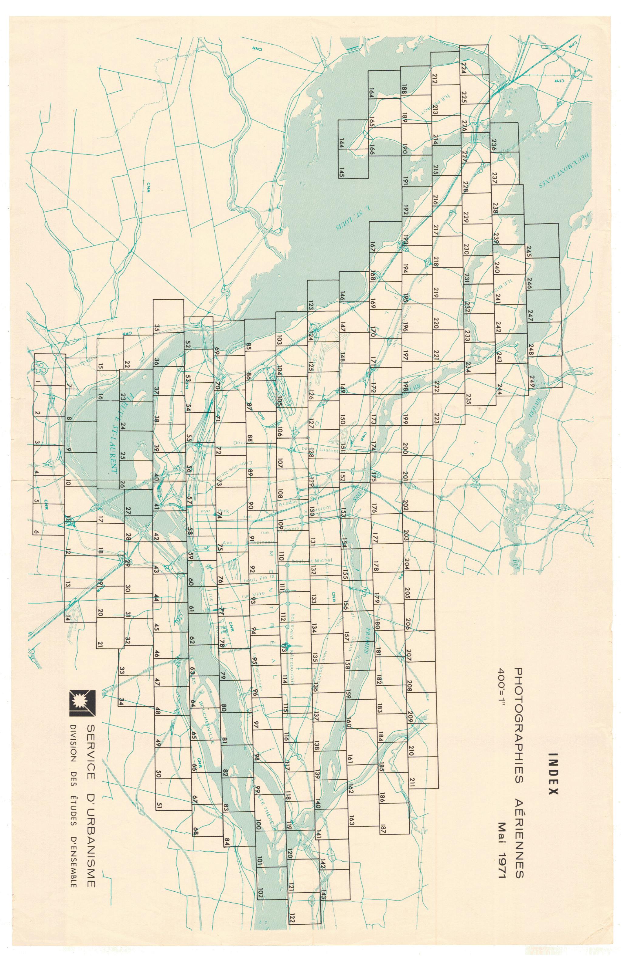 Aerial Index Map