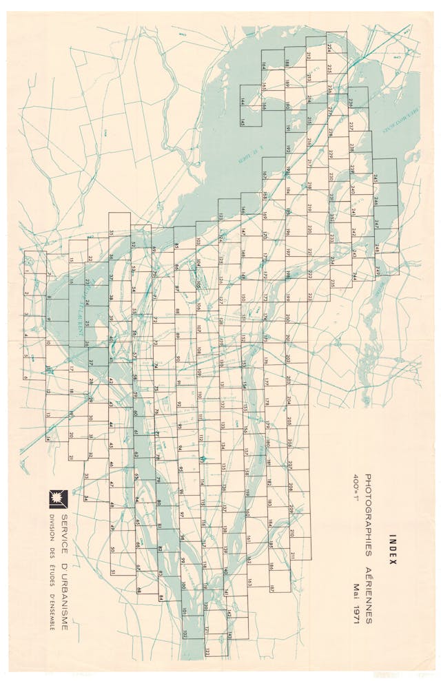 Aerial Index Map